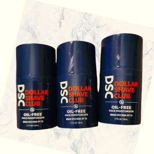 Dollar Shave Club Oil-free Face Moisturizer Set of 3